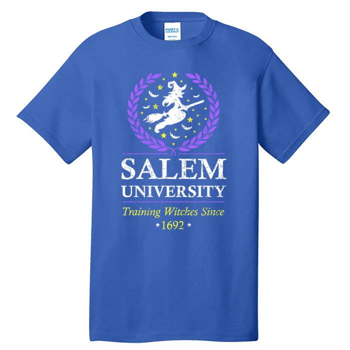 Salem Witch University Training Halloween Funny Gift Tall T-Shirt