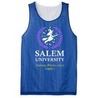 Salem Witch University Training Halloween Funny Gift Mesh Reversible Basketball Jersey Tank