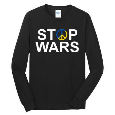 Stop Wars Ukraine Peace Tall Long Sleeve T-Shirt