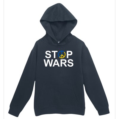 Stop Wars Ukraine Peace Urban Pullover Hoodie