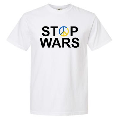 Stop Wars Ukraine Peace Garment-Dyed Heavyweight T-Shirt