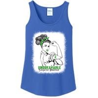 Scoliosis Warrior Unbreakable Bleached Scoliosis Awareness Gift Ladies Essential Tank