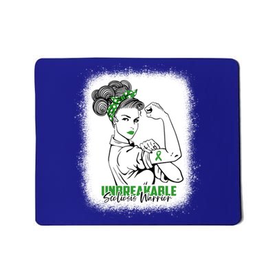 Scoliosis Warrior Unbreakable Bleached Scoliosis Awareness Gift Mousepad