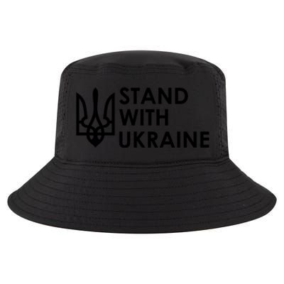 Stand With Ukraine Military Support Ukrainians Army Cool Comfort Performance Bucket Hat