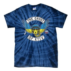 Stand With Ukraine The Ghost Of Kyiv Tie-Dye T-Shirt