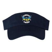 Stand With Ukraine The Ghost Of Kyiv Valucap Bio-Washed Visor