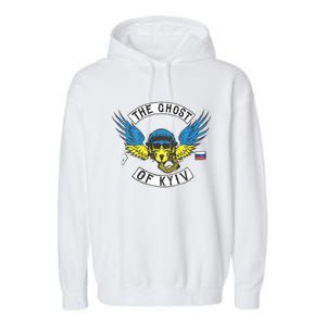 Stand With Ukraine The Ghost Of Kyiv Garment-Dyed Fleece Hoodie