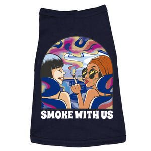 Smoke With Us Weed Females Doggie Tank