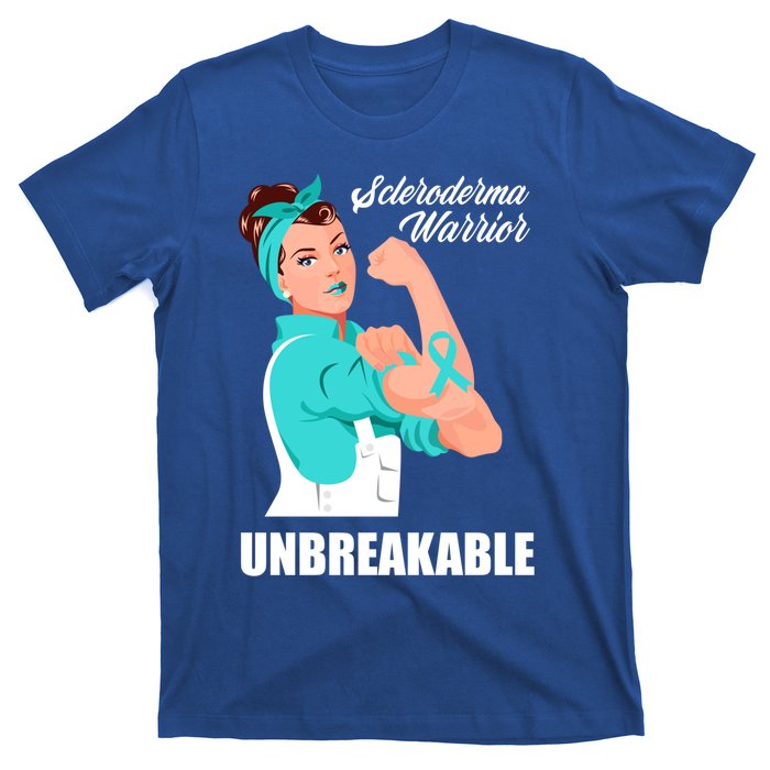 Scleroderma Warrior Unbreakable Scleroderma Awareness Great Gift T-Shirt