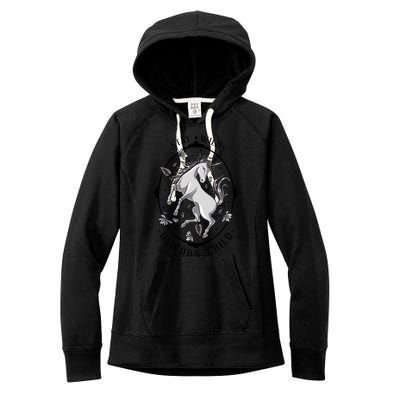 Stay Wild Unicorn Child Women's Fleece Hoodie