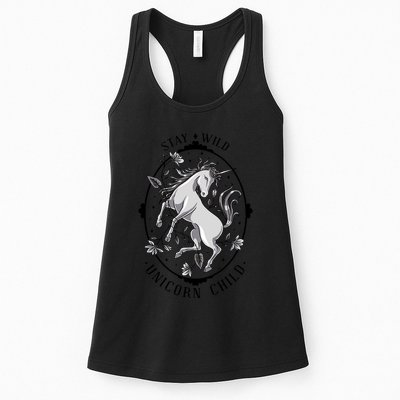 Stay Wild Unicorn Child Womens Tank Top