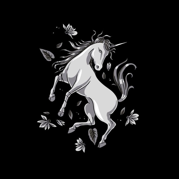 Stay Wild Unicorn Child Cropped Pullover Crew