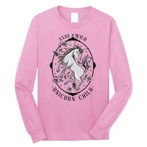 Stay Wild Unicorn Child Long Sleeve Shirt