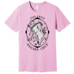 Stay Wild Unicorn Child Premium T-Shirt