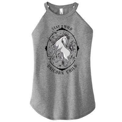 Stay Wild Unicorn Child Women's Perfect Tri Rocker Tank