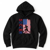 Soccer With Usa Flag For Soccer Lover Hoodie