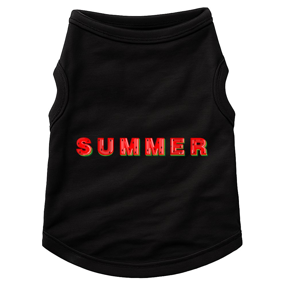Summer Watermelon Vacation Doggie Tank