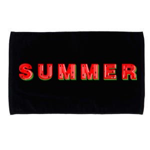 Summer Watermelon Vacation Microfiber Hand Towel