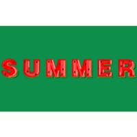 Summer Watermelon Vacation Bumper Sticker