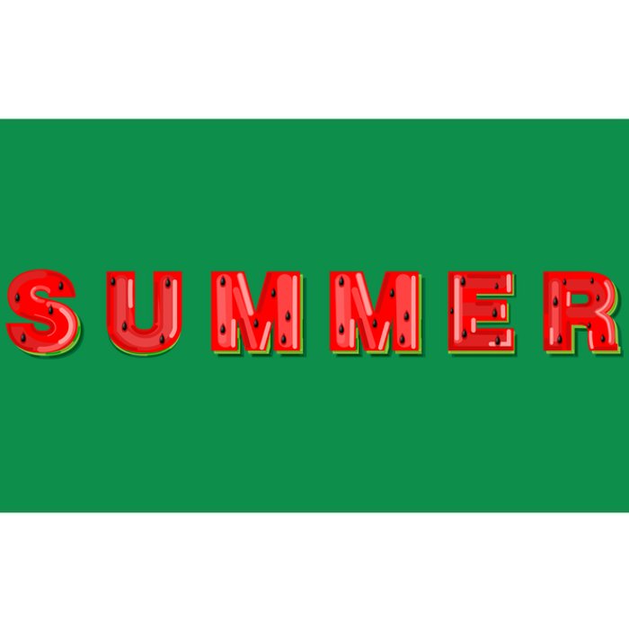 Summer Watermelon Vacation Bumper Sticker