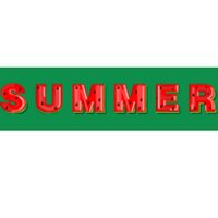 Summer Watermelon Vacation Bumper Sticker