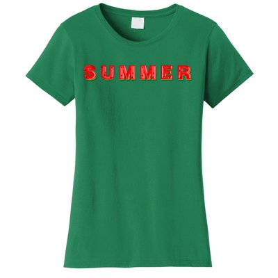 Summer Watermelon Vacation Women's T-Shirt