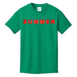 Summer Watermelon Vacation Kids T-Shirt