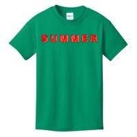 Summer Watermelon Vacation Kids T-Shirt