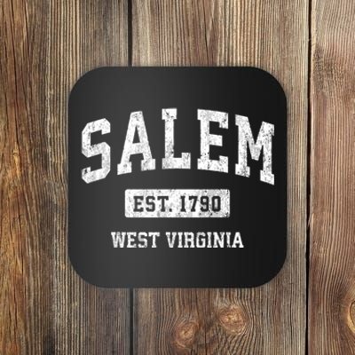 Salem West Virginia Wv Vintage Athletic Sports Coaster