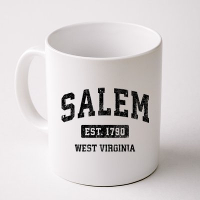 Salem West Virginia Wv Vintage Athletic Sports Coffee Mug