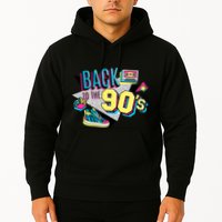 S WoS Vintage Retro Back To 90S Graphic Design Hoodie