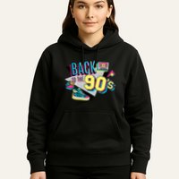 S WoS Vintage Retro Back To 90S Graphic Design Hoodie