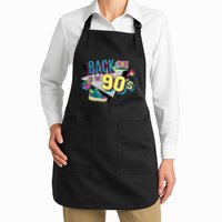 S WoS Vintage Retro Back To 90S Graphic Design Apron