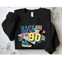 S WoS Vintage Retro Back To 90S Graphic Design Sweatshirt