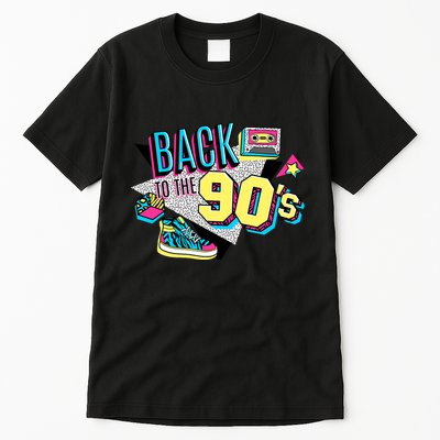 S WoS Vintage Retro Back To 90S Graphic Design Tall T-Shirt