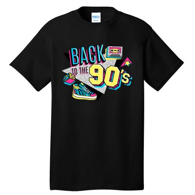 S WoS Vintage Retro Back To 90S Graphic Design Tall T-Shirt