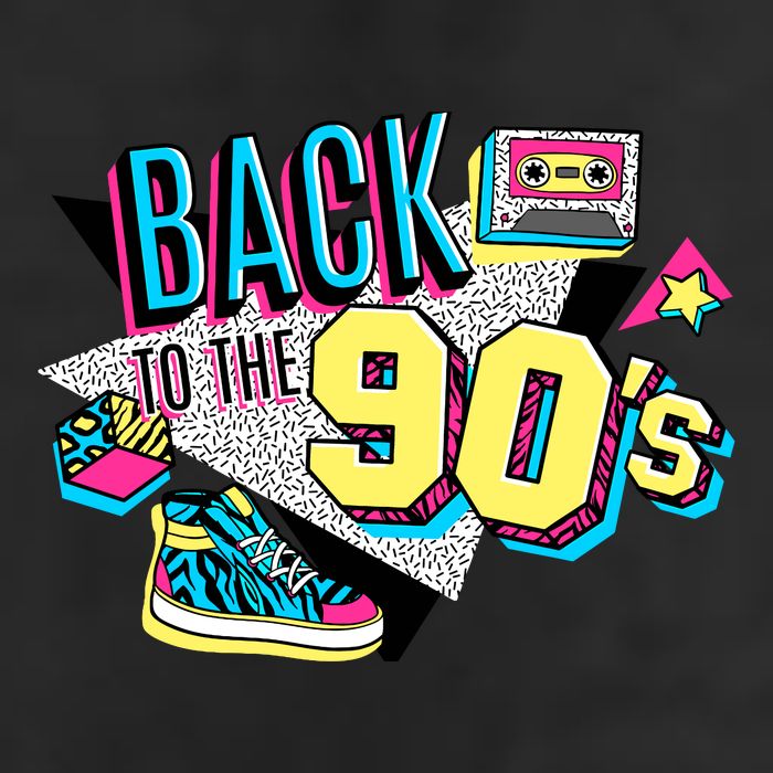 S WoS Vintage Retro Back To 90S Graphic Design Beanie