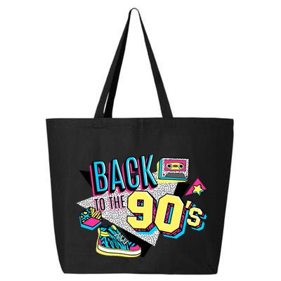 S WoS Vintage Retro Back To 90S Graphic Design 25L Jumbo Tote
