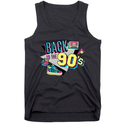 S WoS Vintage Retro Back To 90S Graphic Design Tank Top