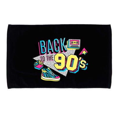 S WoS Vintage Retro Back To 90S Graphic Design Microfiber Hand Towel