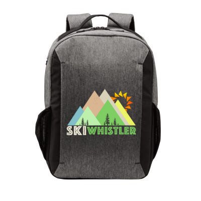 Ski Whistlerretro Vintage Whistler Bc Vector Backpack