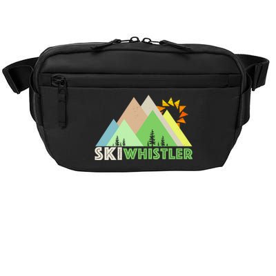 Ski Whistlerretro Vintage Whistler Bc Crossbody Pack