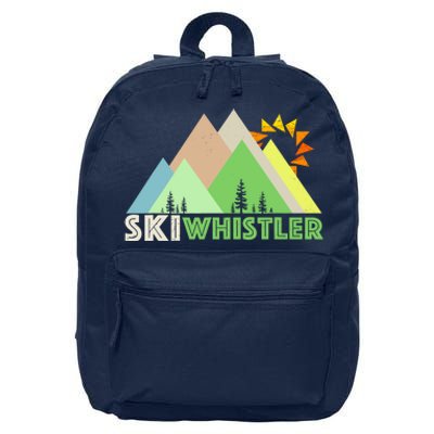 Ski Whistlerretro Vintage Whistler Bc 16 in Basic Backpack