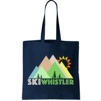 Ski Whistlerretro Vintage Whistler Bc Tote Bag