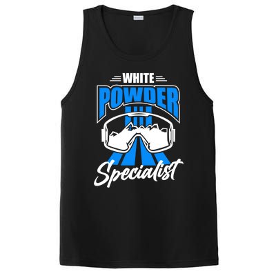 Skiing Winter Vaccation Ski Lover Cool Gift PosiCharge Competitor Tank