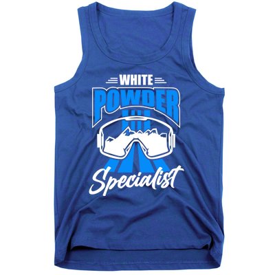 Skiing Winter Vaccation Ski Lover Cool Gift Tank Top