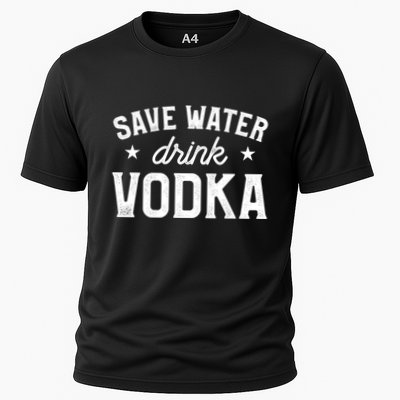 Save Water Vodka Alcohol Liquor Ing Gift Performance Shirt