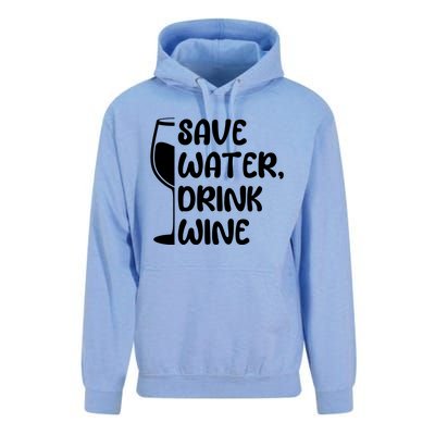 Save Water Wine Winemaker Wine Gift Unisex Surf Hoodie