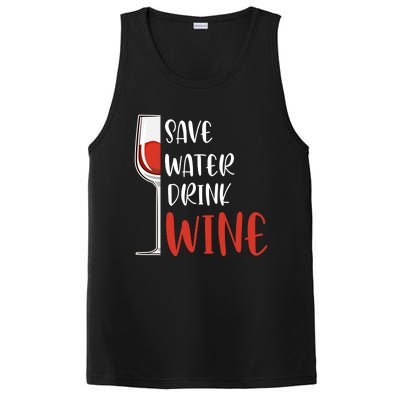 Save Water Wine Winemaker Wine Gift PosiCharge Competitor Tank