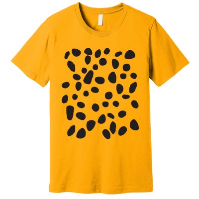 Spotted White With Black Polka Dots Dalmatian Premium T-Shirt